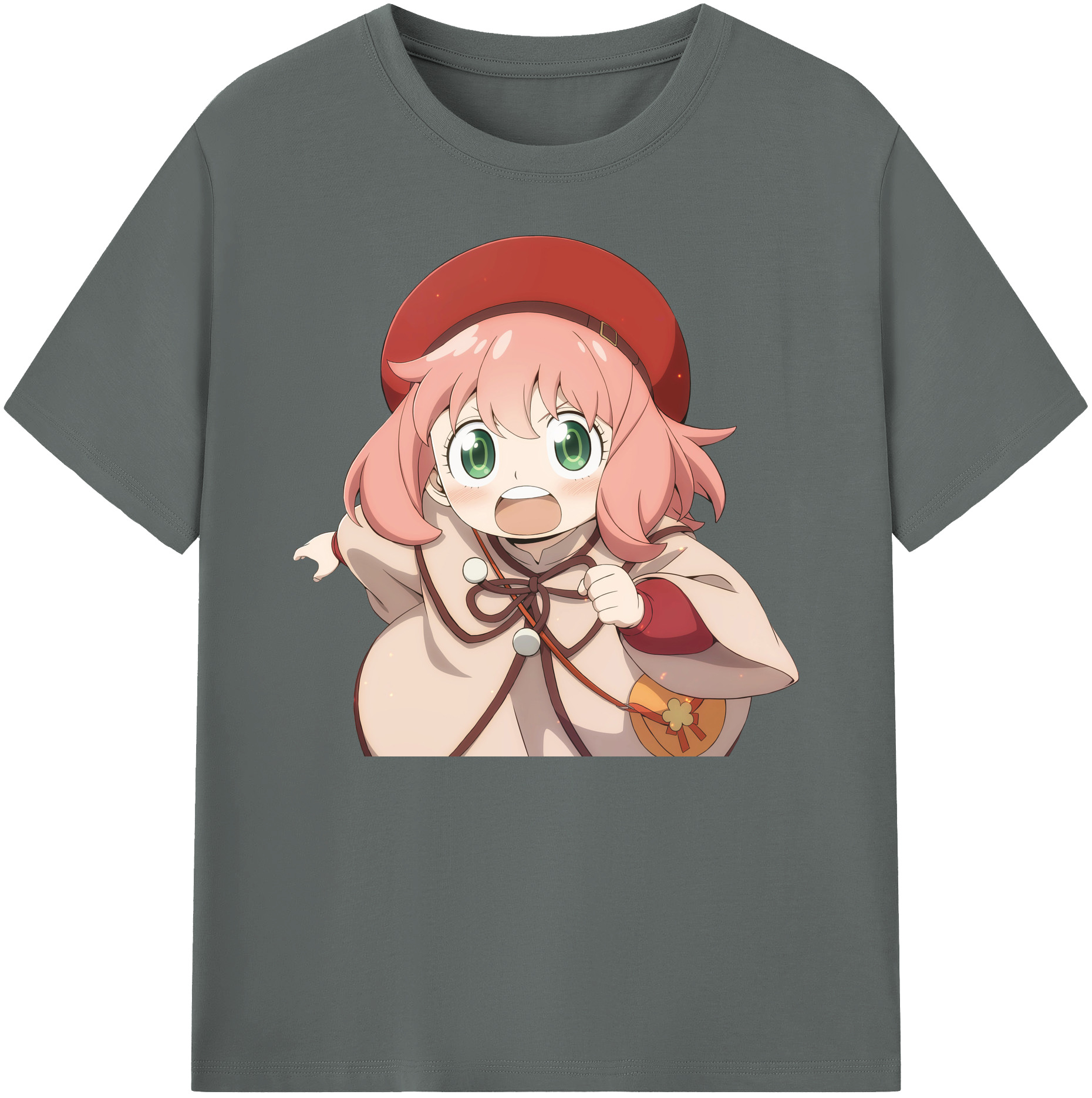 （画像用） SPY×FAMILY间谍家家酒 綿100％ メンズ半袖Tシャツ｜肌触りやわらか＆通気性